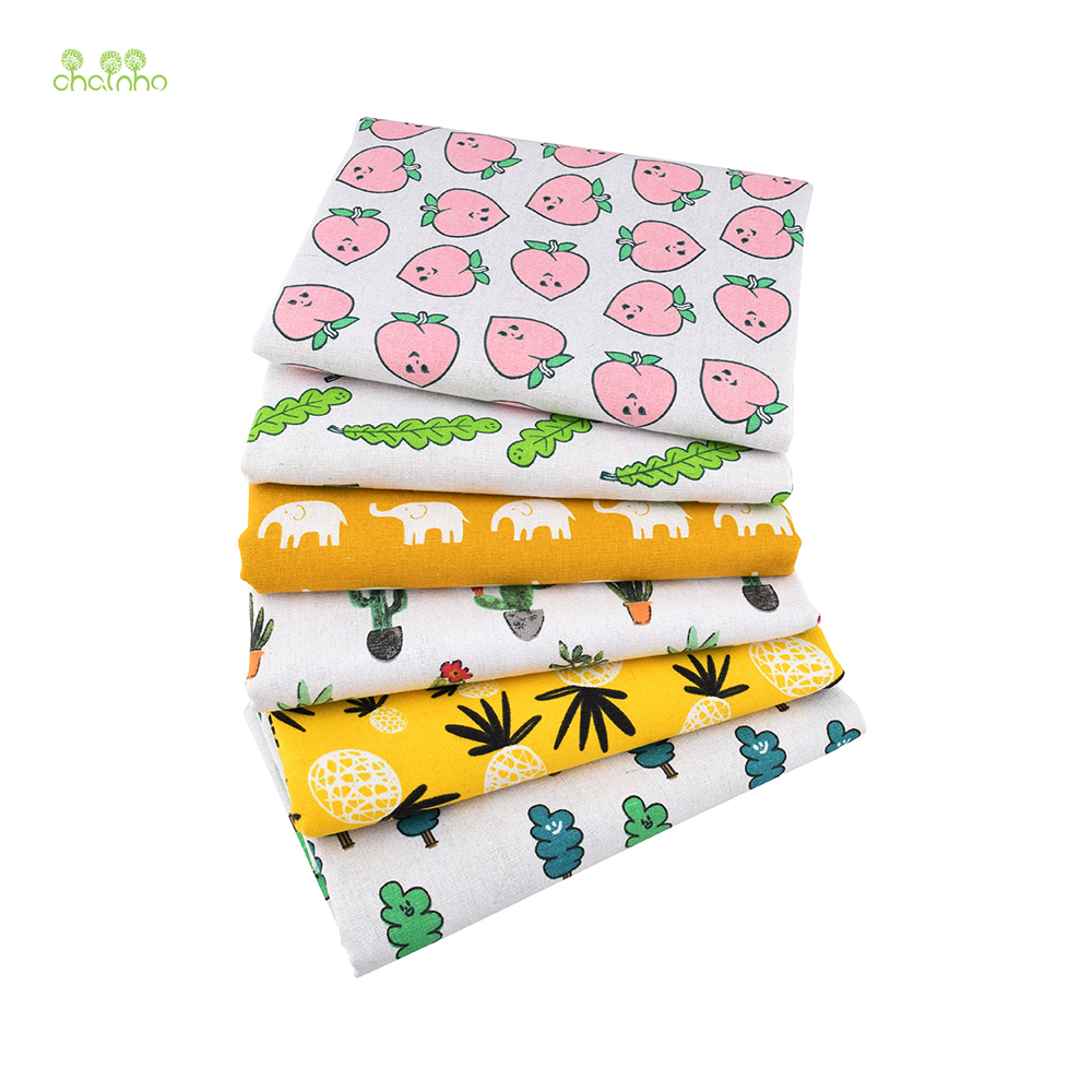 Sewing Geotextile Fabric - Chainho, Kain Linen Katun Cetak, Bahan