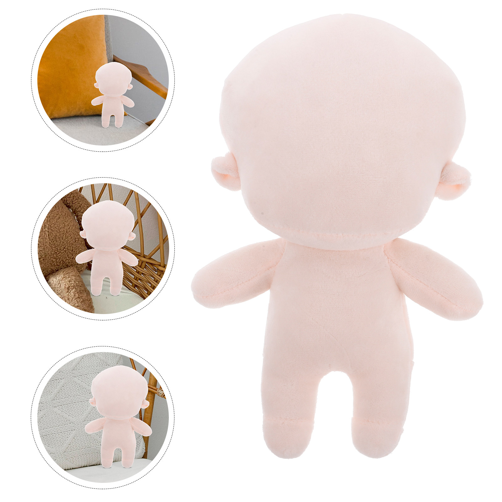 Sewing Textiles - Boneka Kain Katun Lembut dengan Tubuh