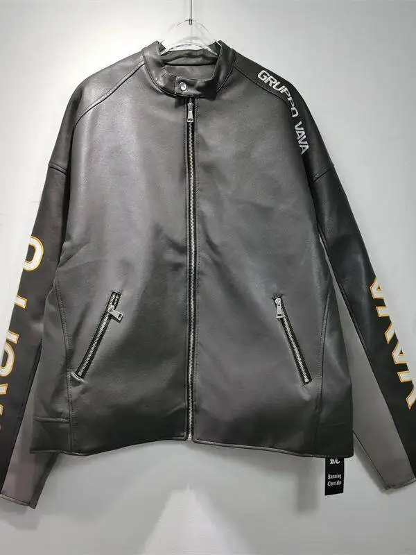 Leather Needle Heavy - Jaket kulit tebal VAVA VAFFANCULO GO46