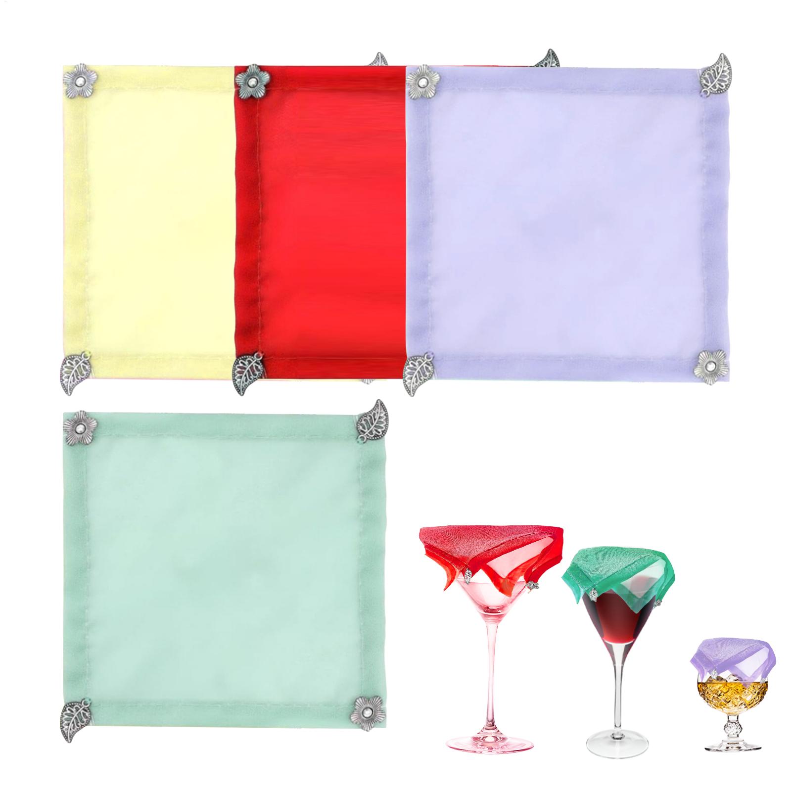 Fabric Weight Set - 4 Buah/Set Penutup Anggur Berbobot Penutup