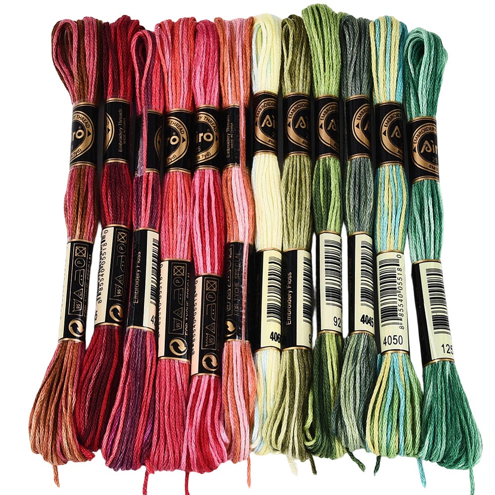 Embroidery Floss Thread - 105 Yard Benang Sulam Floss 6