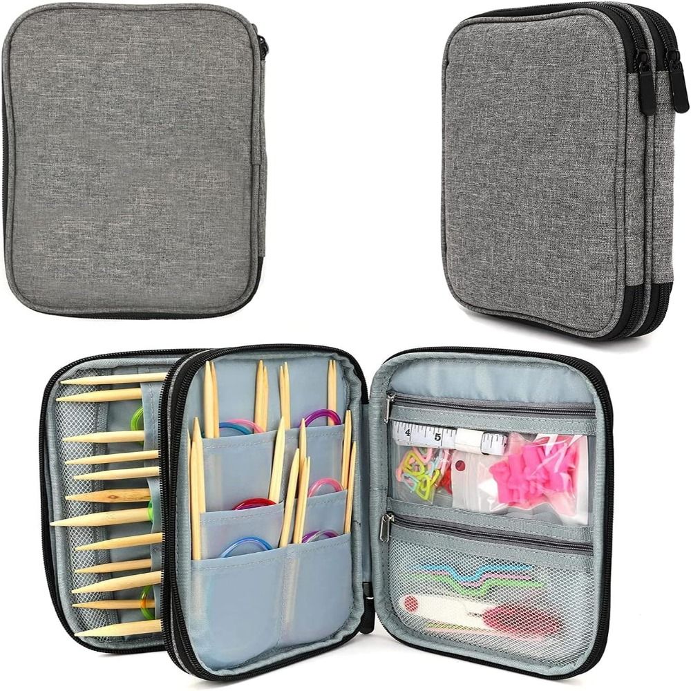 Sewing Tas - Wadah jarum rajut, wadah jarum rajut