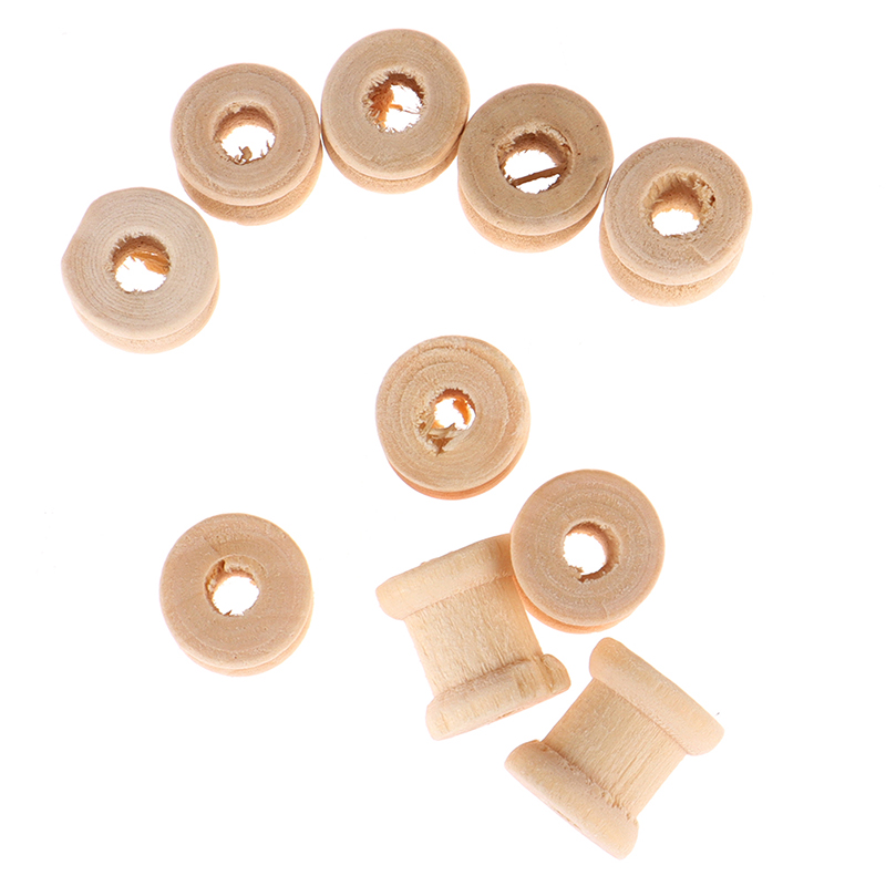 /KQM/100PCS Gulungan Benang Ka - Thread Bobbins Empty ulasan dan harga