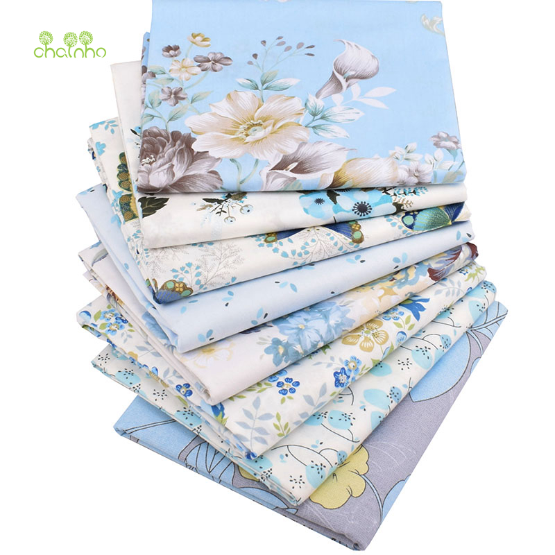 Kain Katun Kepar Cetak Floral, - Sewing Textiles ulasan dan harga