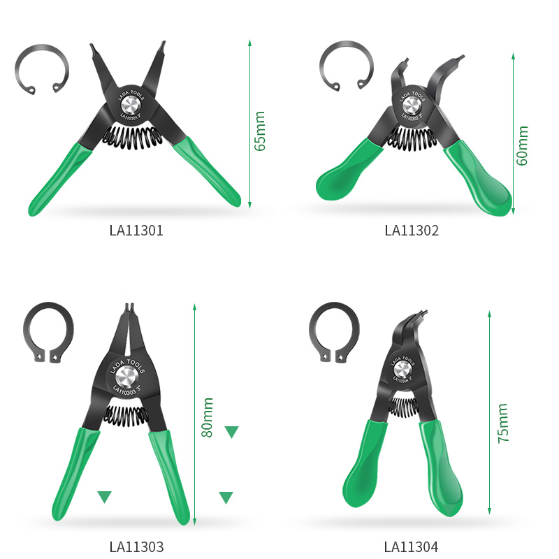 LAOA Tang Circlip Mini 3 Inci  - Snap Button Plier ulasan dan harga