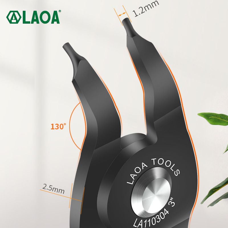 LAOA Tang Circlip Mini 3 Inci  - Snap Button Plier ulasan dan harga