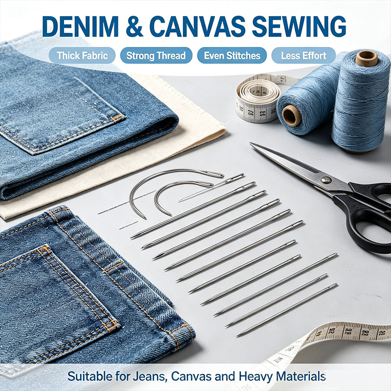 Jarum Kulit Lengkung Tugas Ber - Leather Needle Heavy ulasan dan harga