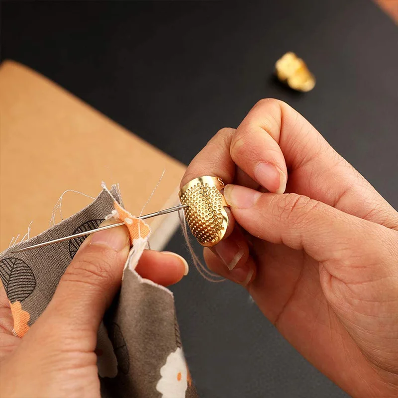 1-3 Buah Alat Jahit Bidal Jahi - Sewing Thimble Metal ulasan dan harga