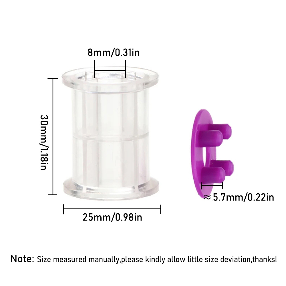 4 Buah/9 Buah Gulungan Benang  - Thread Bobbins Empty ulasan dan harga