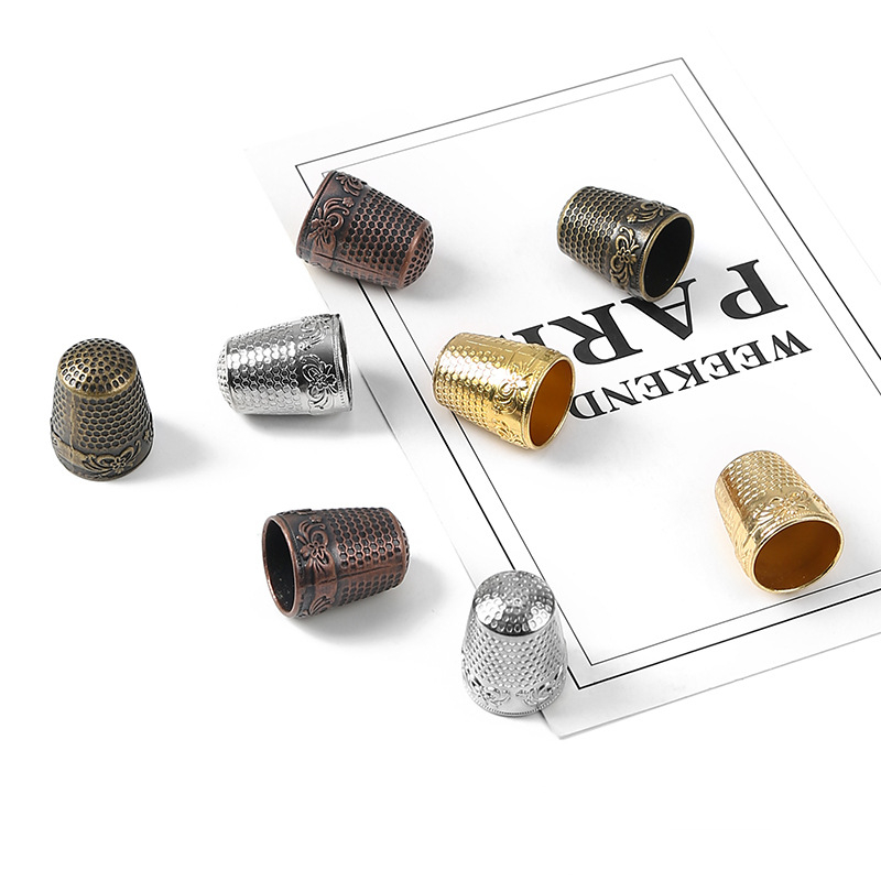 Pelindung jari Retro cincin bi - Sewing Thimble Metal ulasan dan harga