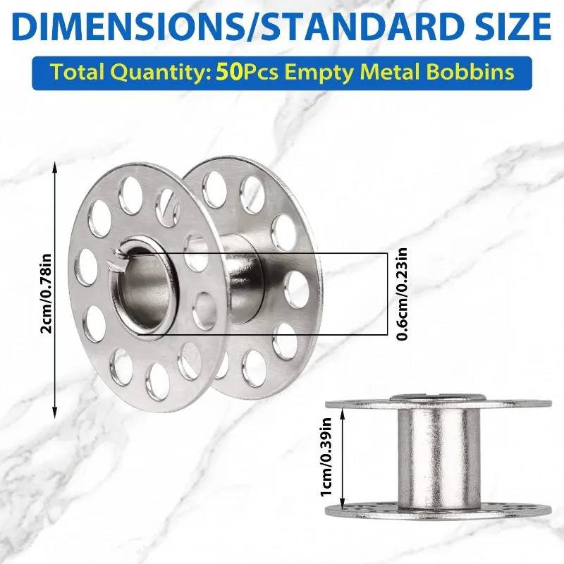 vvocci Gulungan Kosong Baja Ta - Thread Bobbins Empty ulasan dan harga