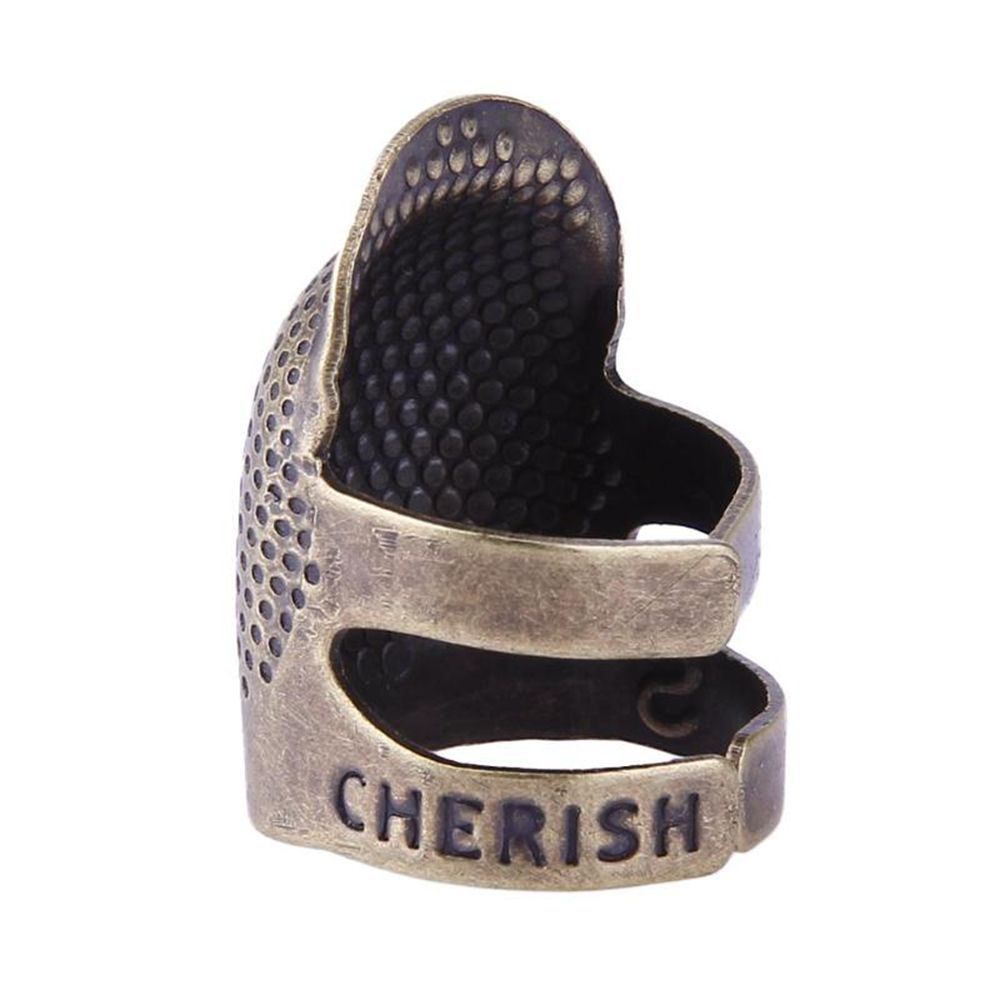 Aksesoris Jahit Vintage Emas K - Sewing Thimble Metal ulasan dan harga