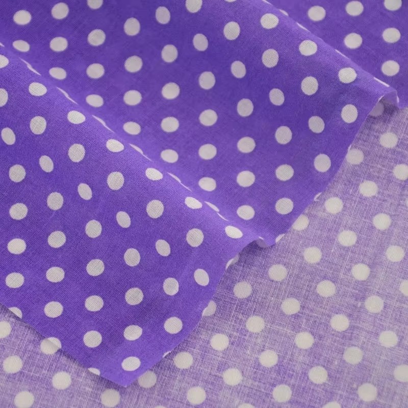 50X150CM Putih Oranye Polka Do - Sewing Textiles ulasan dan harga
