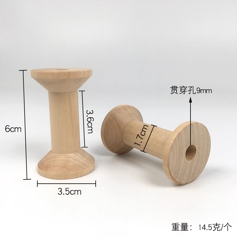5 Buah/Lot 60X35Mm Kumparan Ku - Thread Bobbins Empty ulasan dan harga
