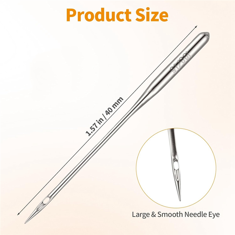 LNHF 150PCS Jarum Mesin Jahit  - Leather Needle Heavy ulasan dan harga