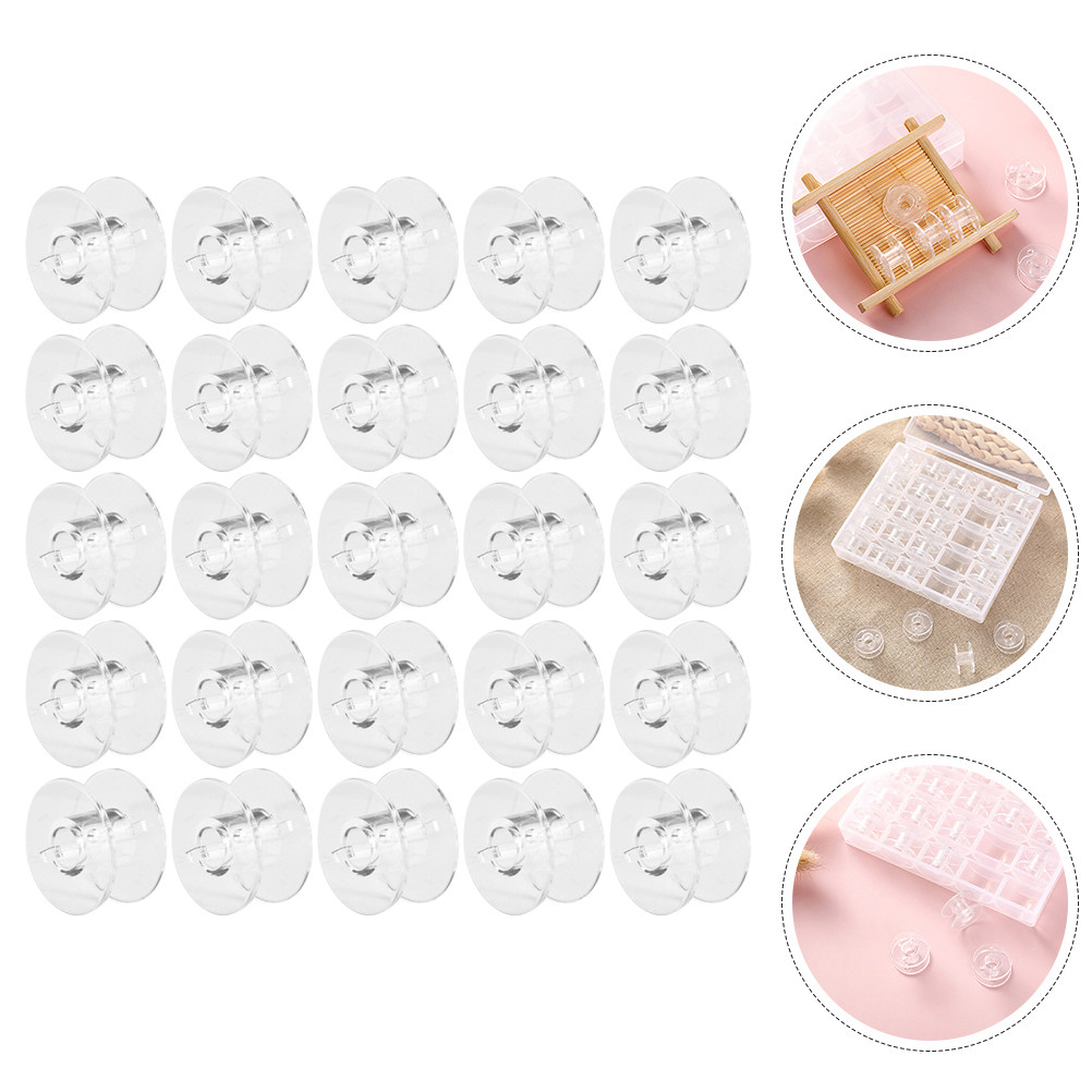 1Set Gulungan Benang Jahit Pla - Thread Bobbins Empty ulasan dan harga