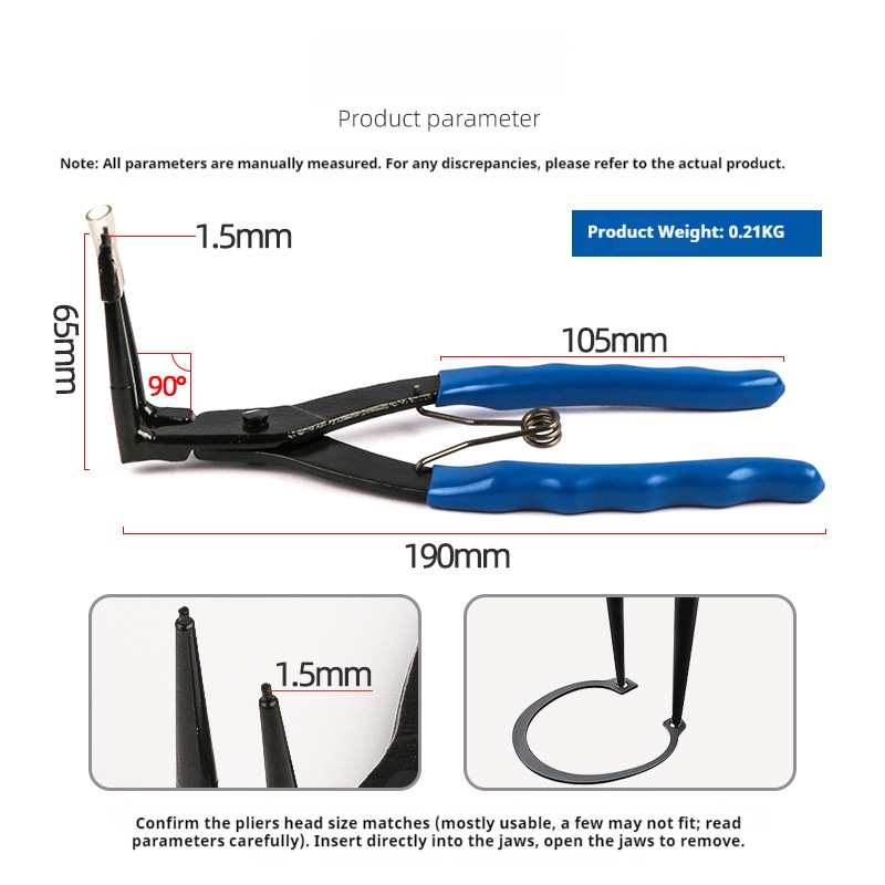Tang Penjepit Cincin Pengunci  - Snap Button Plier ulasan dan harga