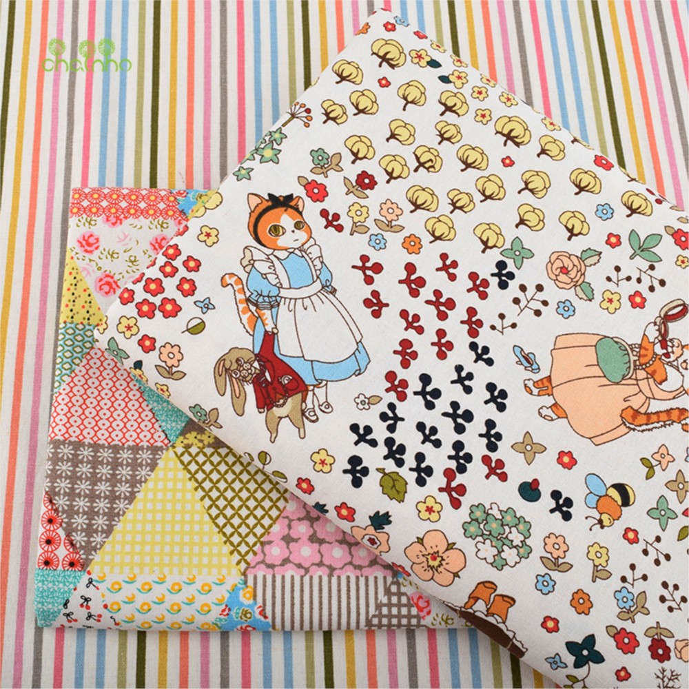 Chainho, Kain Katun Linen Berm - Sewing Geotextile Fabric ulasan dan harga