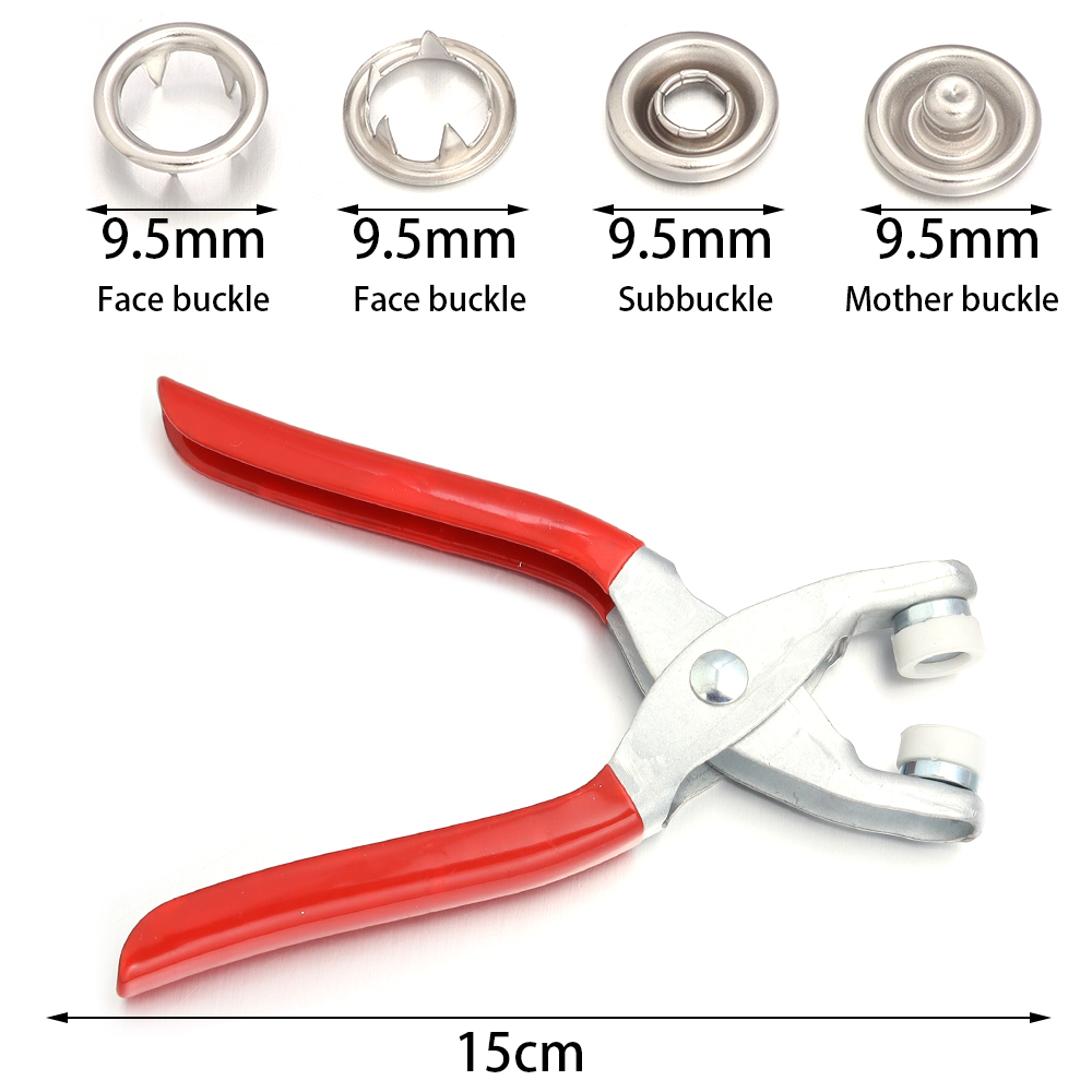 50 set 7.5/9.5/11mm Kancing Te - Snap Button Plier ulasan dan harga