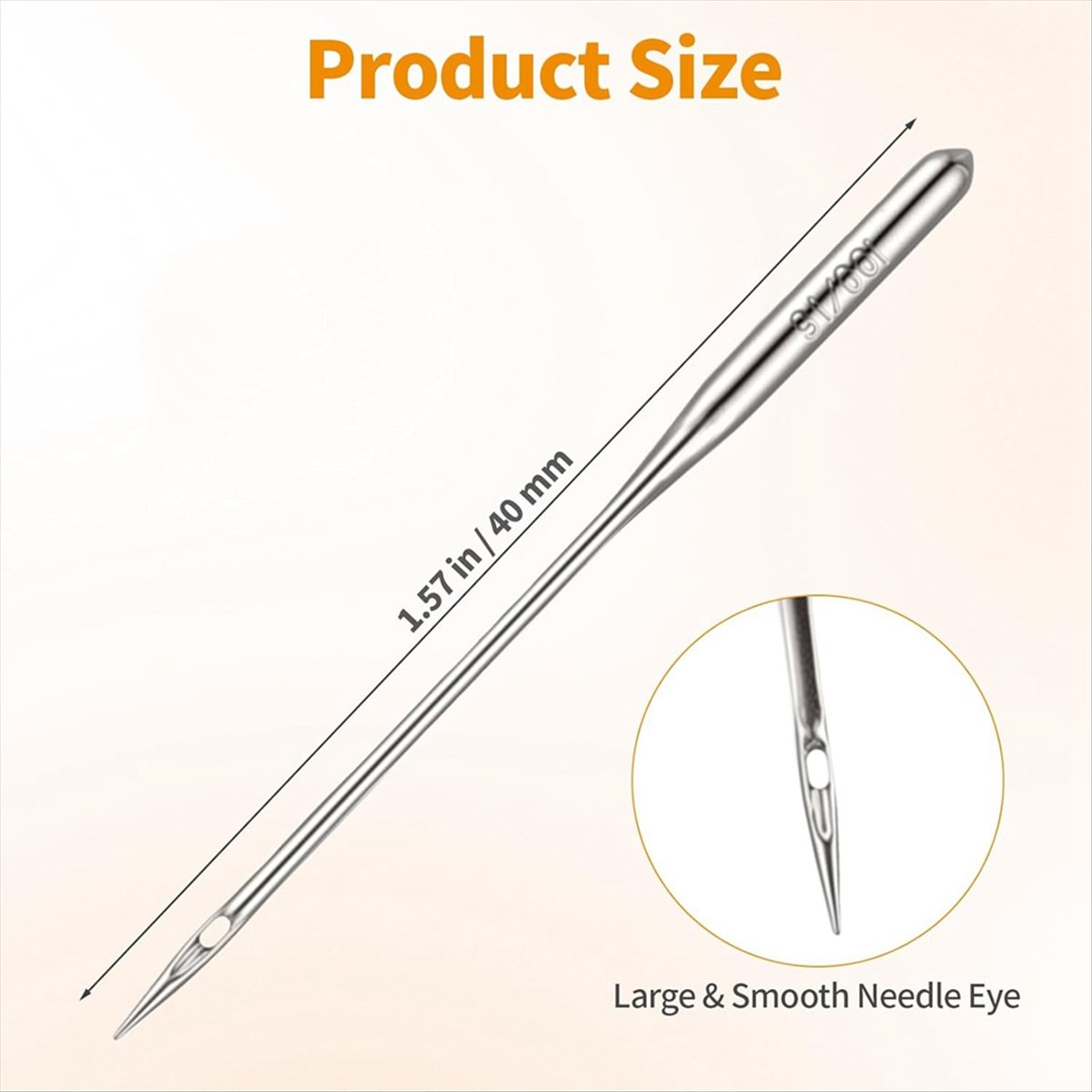 ABZT 150PCS Jarum Mesin Jahit  - Leather Needle Heavy ulasan dan harga