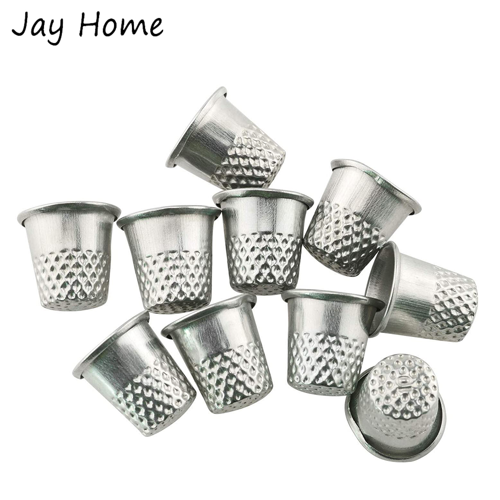 5/10 Buah Perak Jahit Bidal Lo - Sewing Thimble Metal ulasan dan harga