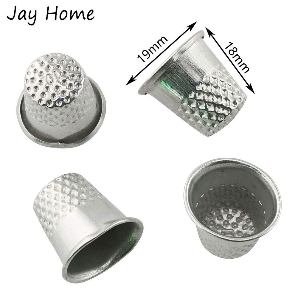 5/10 Buah Perak Jahit Bidal Lo - Sewing Thimble Metal ulasan dan harga