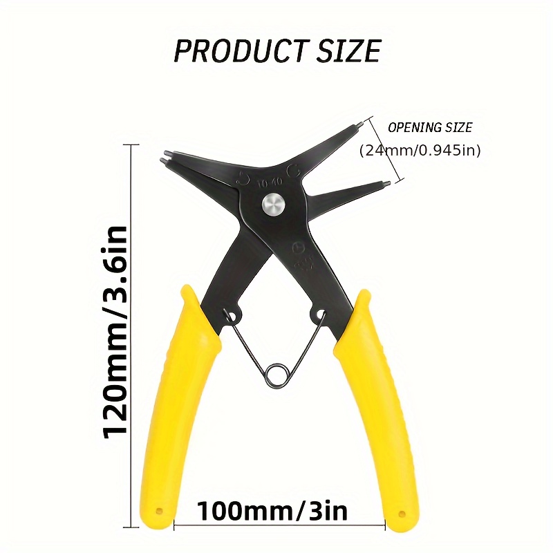 Tang snap ring 2-in-1 serbagun - Snap Button Plier ulasan dan harga