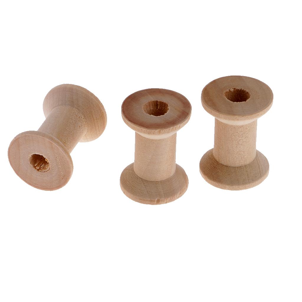 Gulungan Benang Kayu Kosong Pe - Thread Bobbins Empty ulasan dan harga
