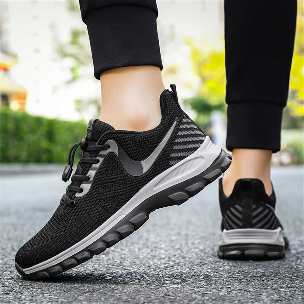 Sepatu Rajut Anti Selip Pria U - Sewing Knit ulasan dan harga