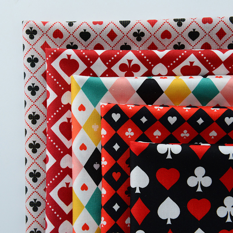 Ins Poker Elemen Katun Kain Ce - Sewing Textiles ulasan dan harga
