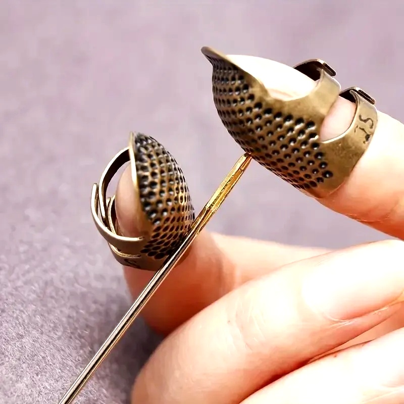 Thimble Jahit Vintage yang Dap - Sewing Thimble Metal ulasan dan harga