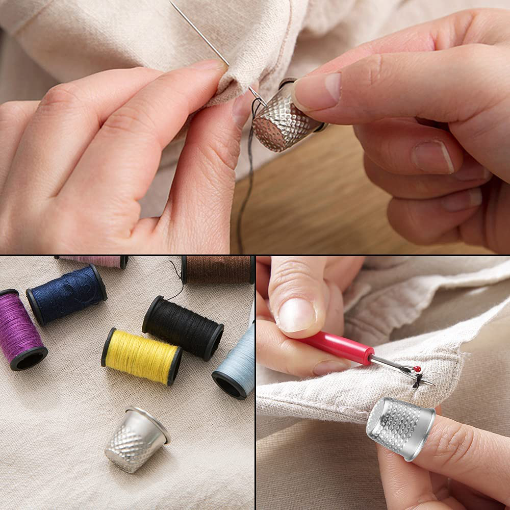 10/30 Buah Logam Jahit Bidal P - Sewing Thimble Metal ulasan dan harga