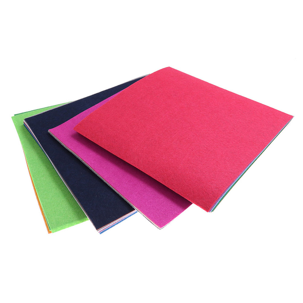 40 Lembar Kain Nonwoven Berwar - Sewing Textile Art ulasan dan harga