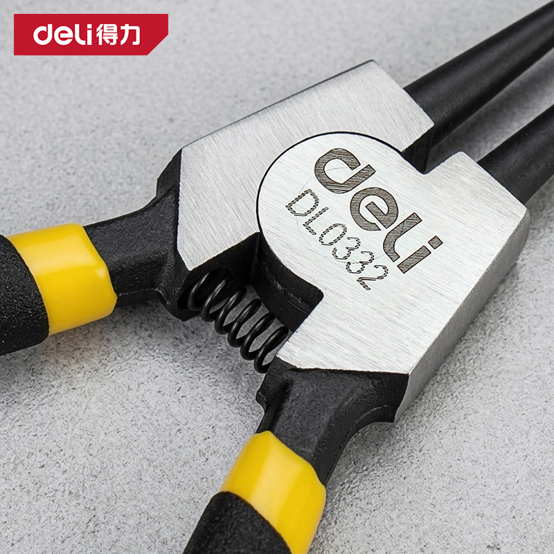 Set Tang Circlip Deli 5 inci,  - Snap Button Plier ulasan dan harga
