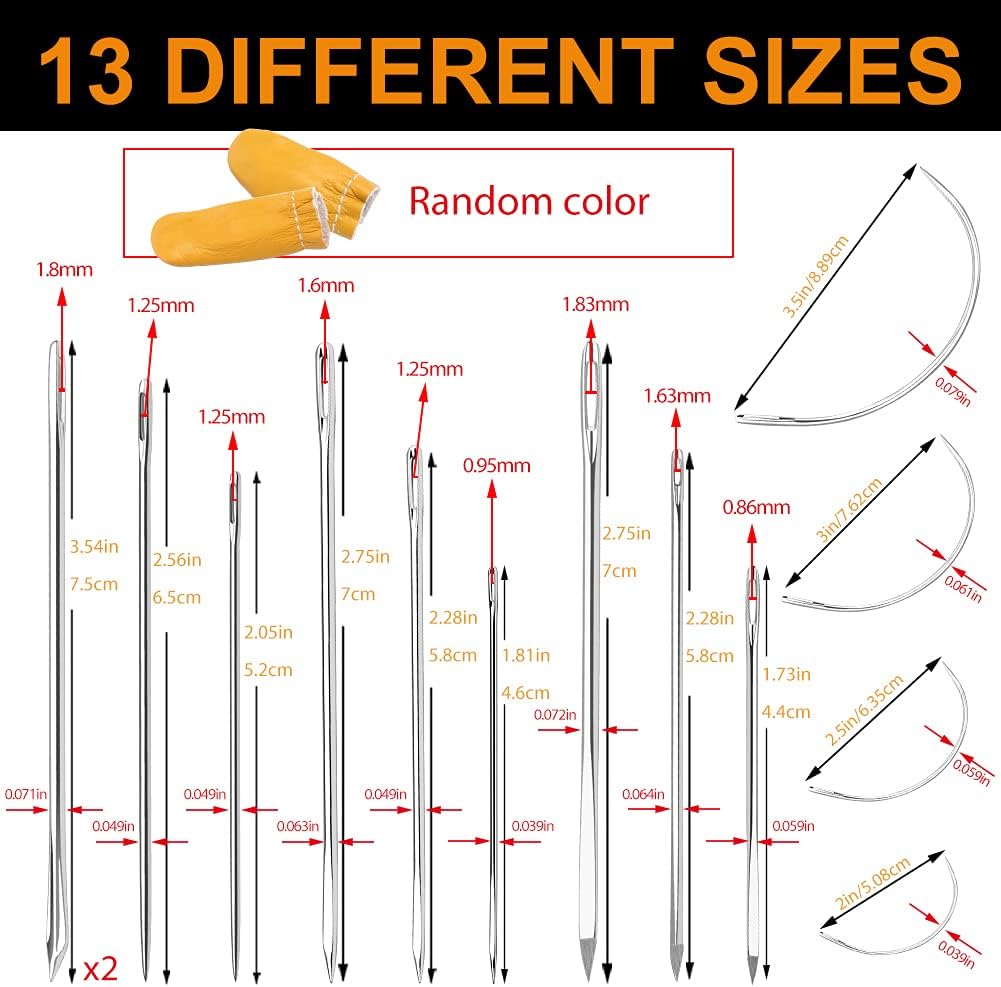 IMAZY Kit Jarum Jahit Kulit Tu - Leather Needle Heavy ulasan dan harga