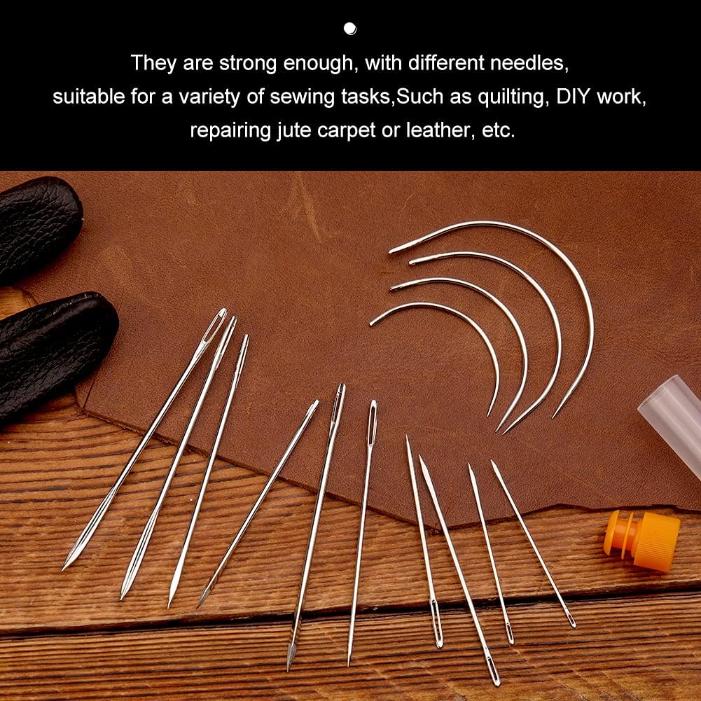 IMAZY Kit Jarum Jahit Kulit Tu - Leather Needle Heavy ulasan dan harga