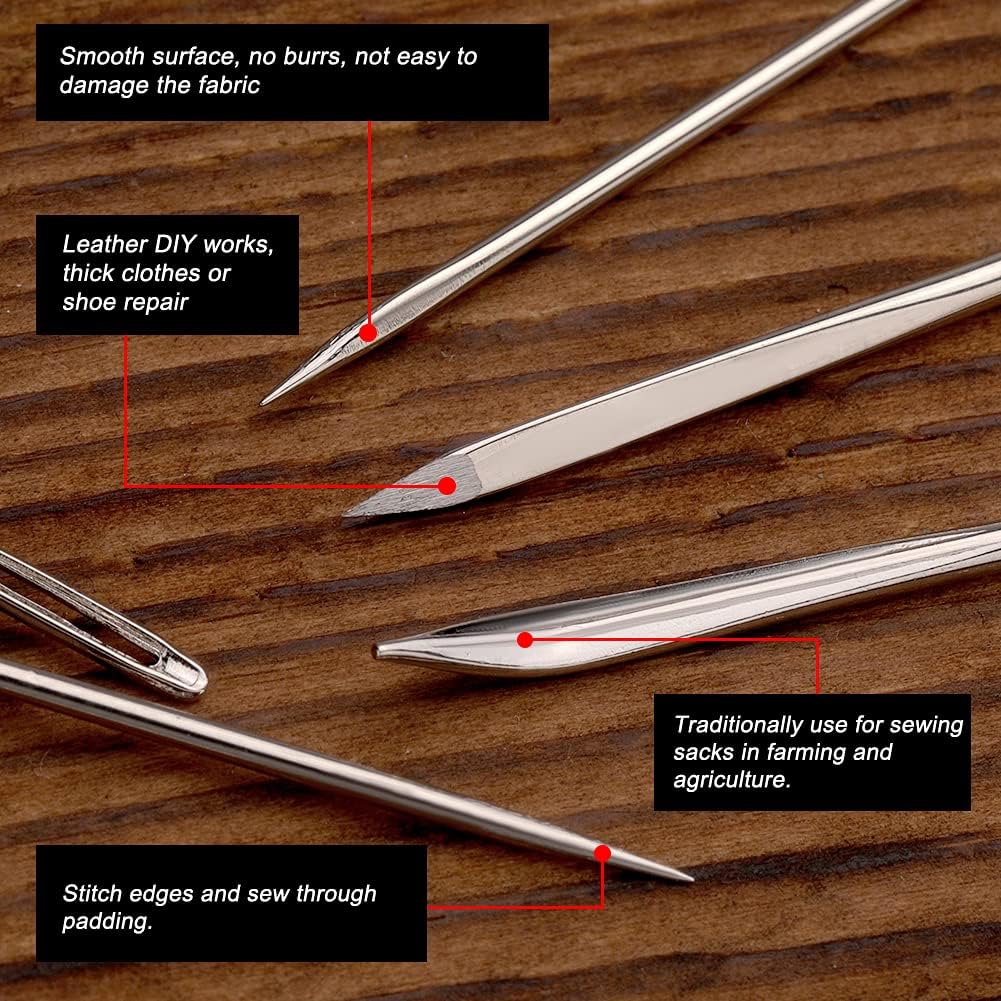 IMAZY Kit Jarum Jahit Kulit Tu - Leather Needle Heavy ulasan dan harga