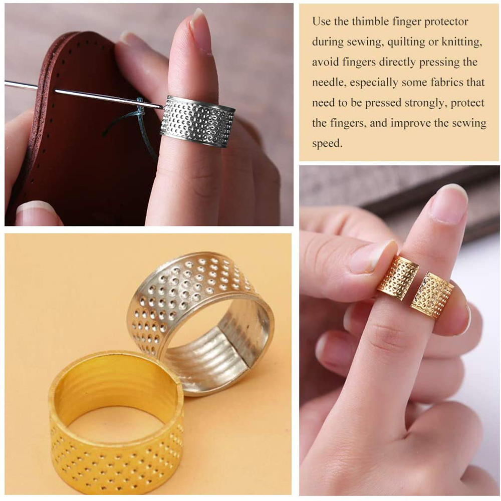 Pekerjaan tangan jahit bidal l - Sewing Thimble Metal ulasan dan harga
