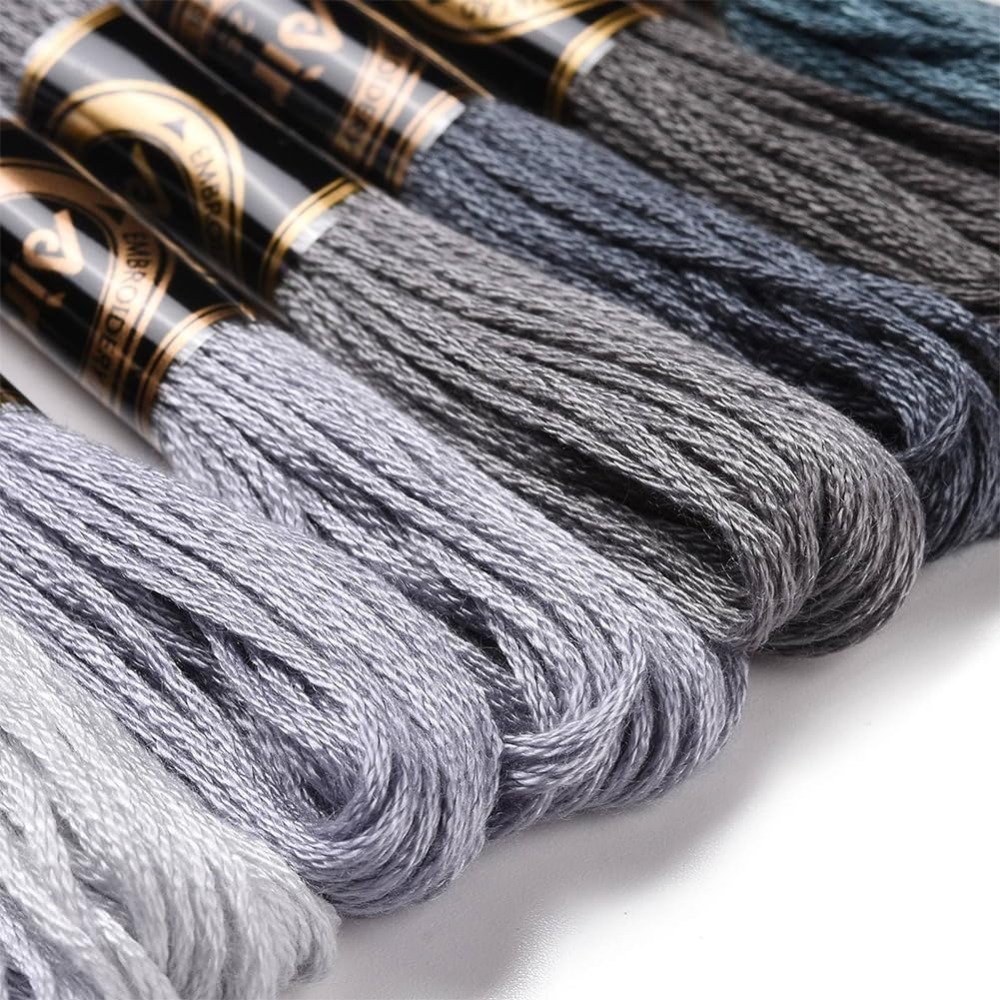 8 Gulungan 70 Yard Gelang Pers - Embroidery Floss Thread ulasan dan harga