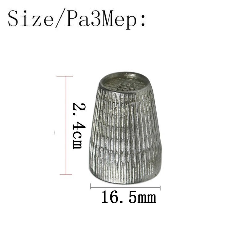1 buah Kit jahit logam bidal A - Sewing Thimble Metal ulasan dan harga