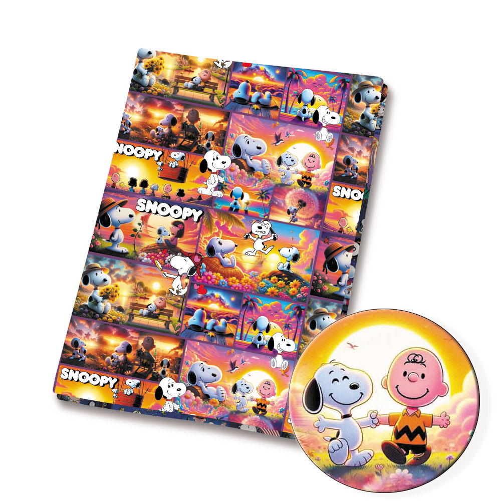 TAKARA TOMY Snoopy Kain 140x50 - Sewing Textiles ulasan dan harga