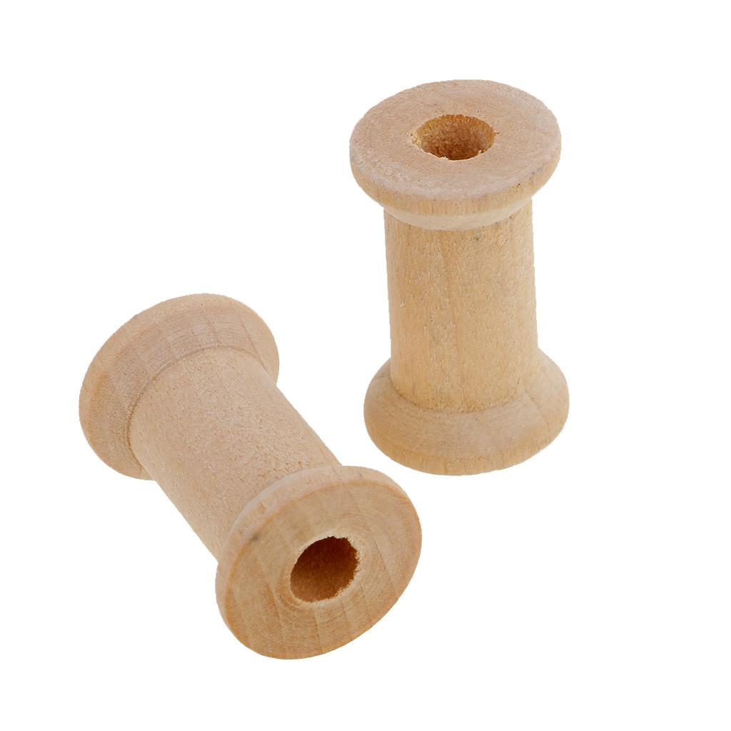 Set Bobin Kayu Kosong 20 Buah  - Thread Bobbins Empty ulasan dan harga