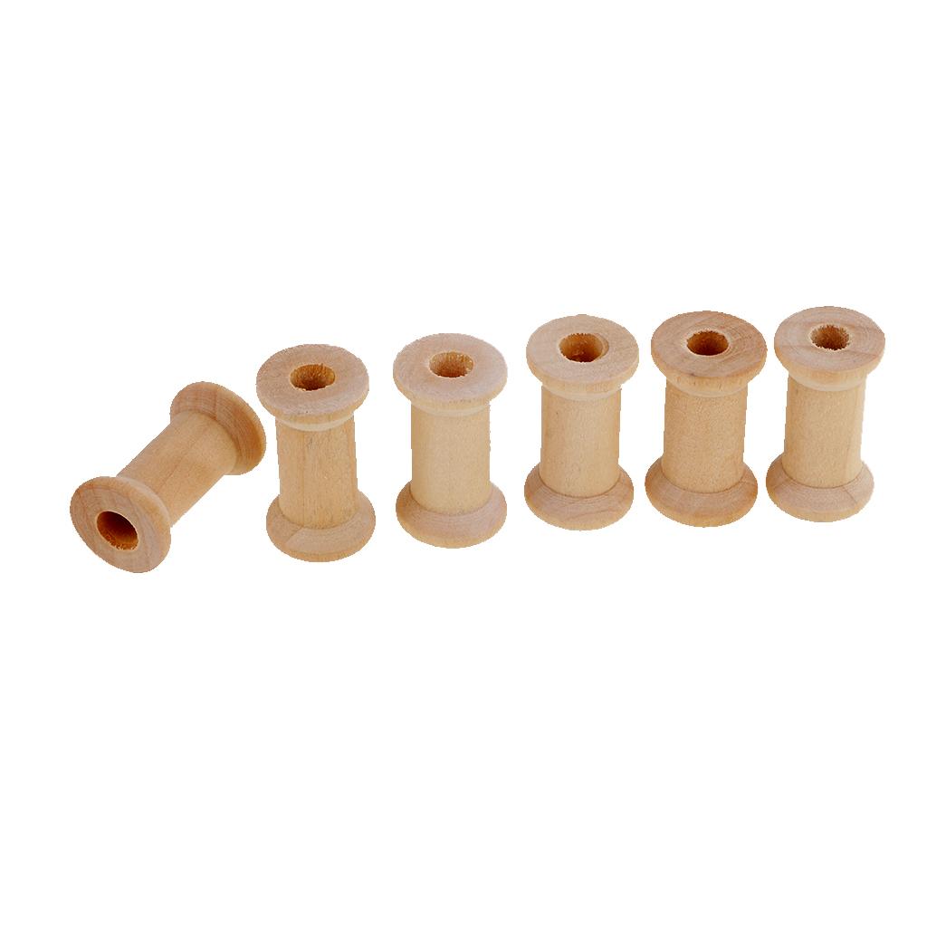 Set Bobin Kayu Kosong 20 Buah  - Thread Bobbins Empty ulasan dan harga