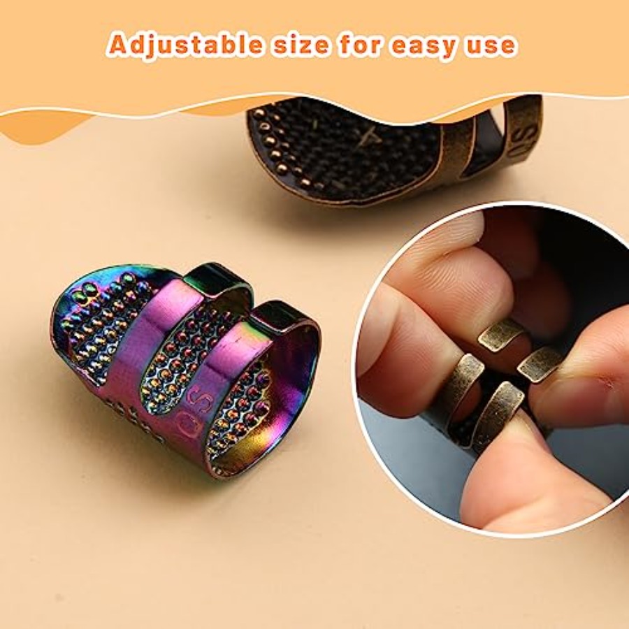 Sarung Jari untuk Menjahit Tan - Sewing Thimble Metal ulasan dan harga
