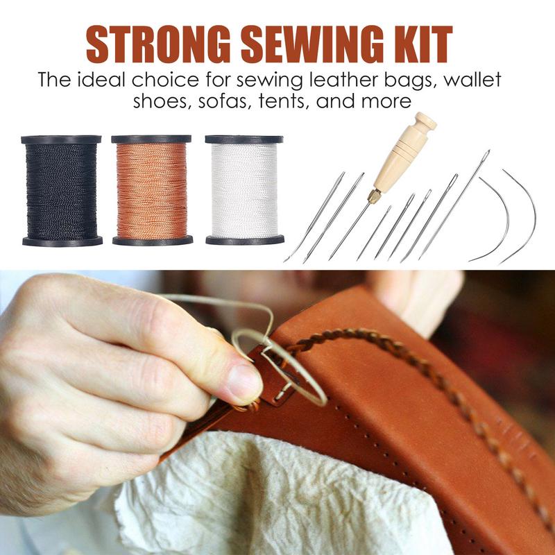 Kit jahitan kulit tugas berat, - Leather Needle Heavy ulasan dan harga