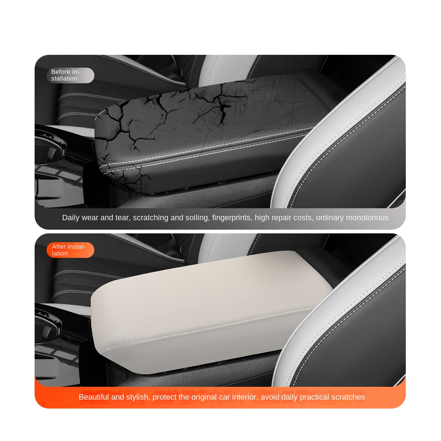 Penutup Kotak Sandaran Tangan  - Sewing Knit ulasan dan harga