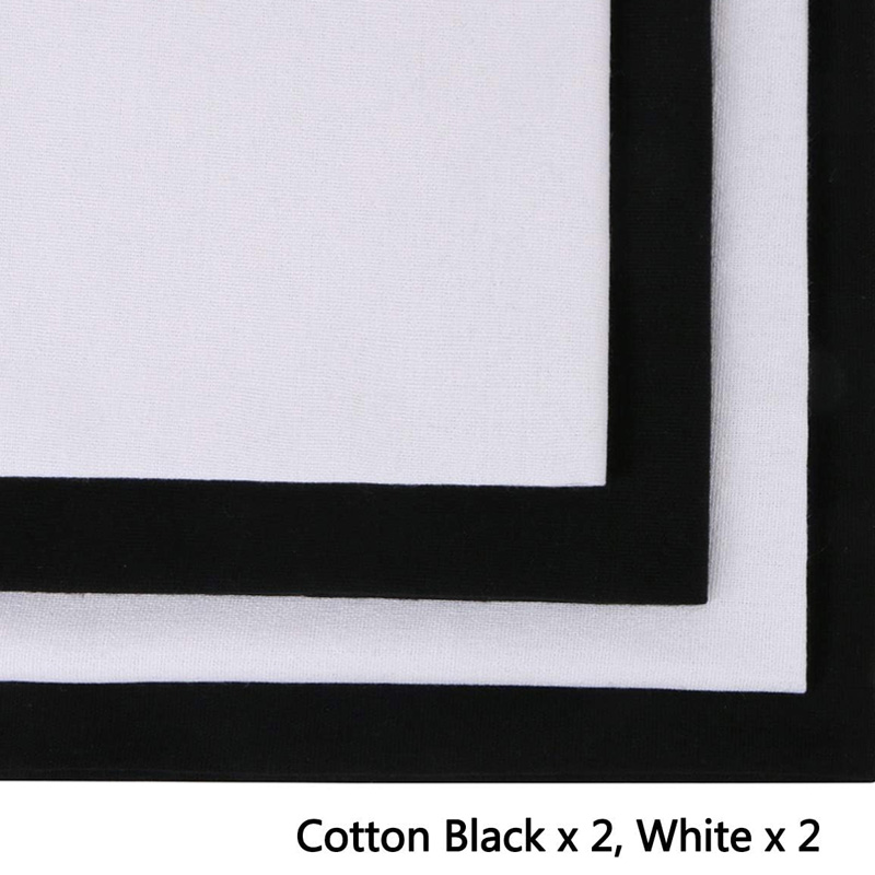 4 Potong Kain Linen, Kain Warn - Sewing Embroidery Fabric ulasan dan harga