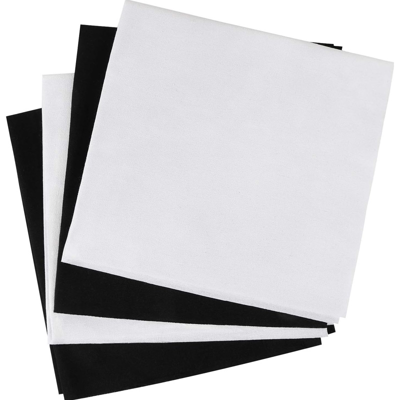 4 Potong Kain Linen, Kain Warn - Sewing Embroidery Fabric ulasan dan harga