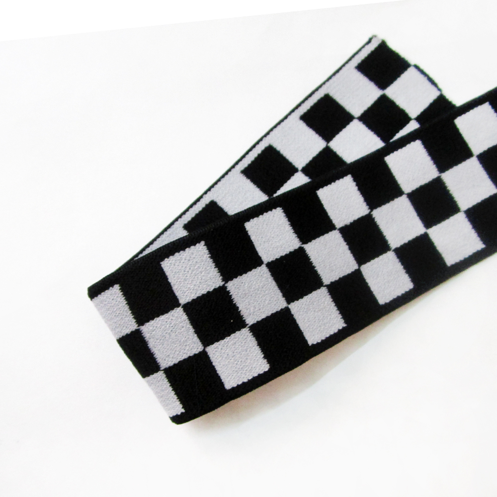 Pita elastis 4CM hitam putih m - Sewing Tas ulasan dan harga
