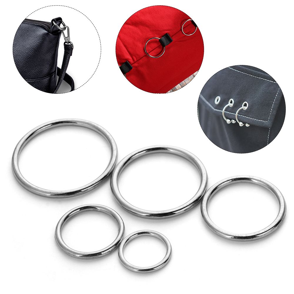 10 buah cincin O logam emas pe - Sewing Tas ulasan dan harga